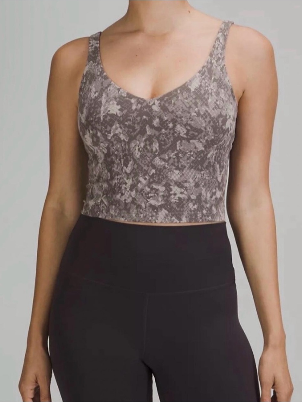 Lululemon Align Tank in Taupe Print